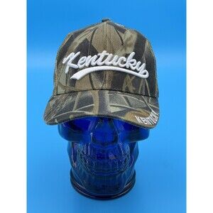 Kentucky Hat Camo Hunting Trucker Style Cap SnapBack.